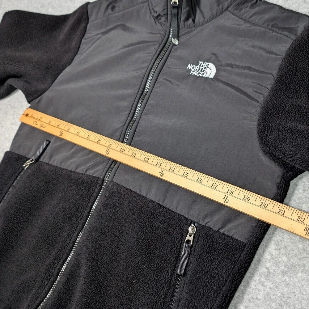 The North Face Fleece Jacket Boys XL Full Zip Black Polartec